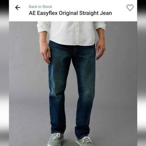 2 Pairs Of American Eagle Easyflex Original Straight 30x30 Men's Jeans